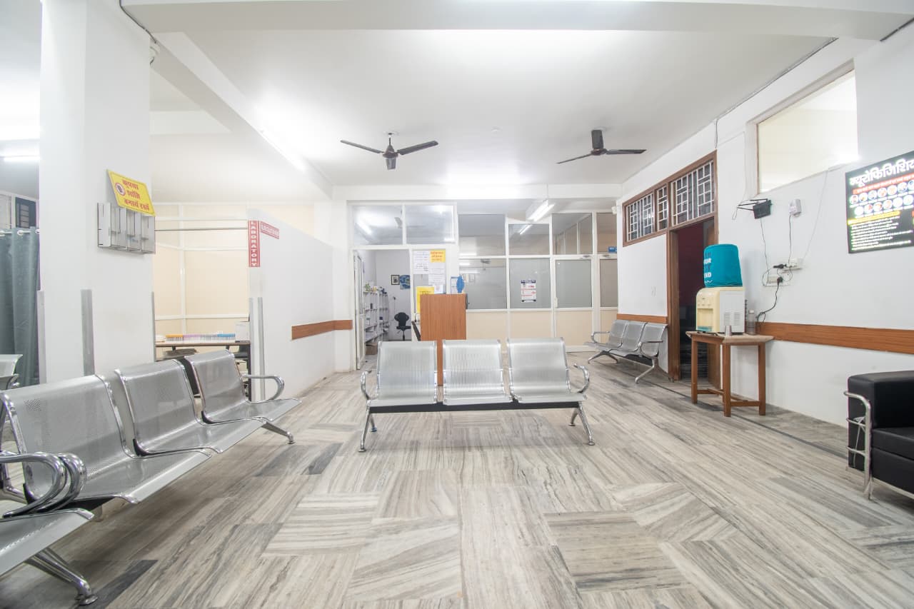 Clinic Reception and Registration Counter